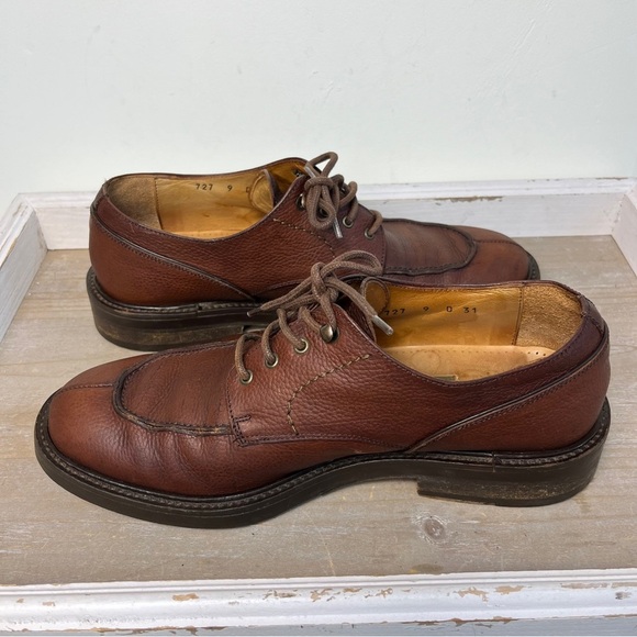 Cole Haan Brown Leather Oxfords - Picture 10 of 12